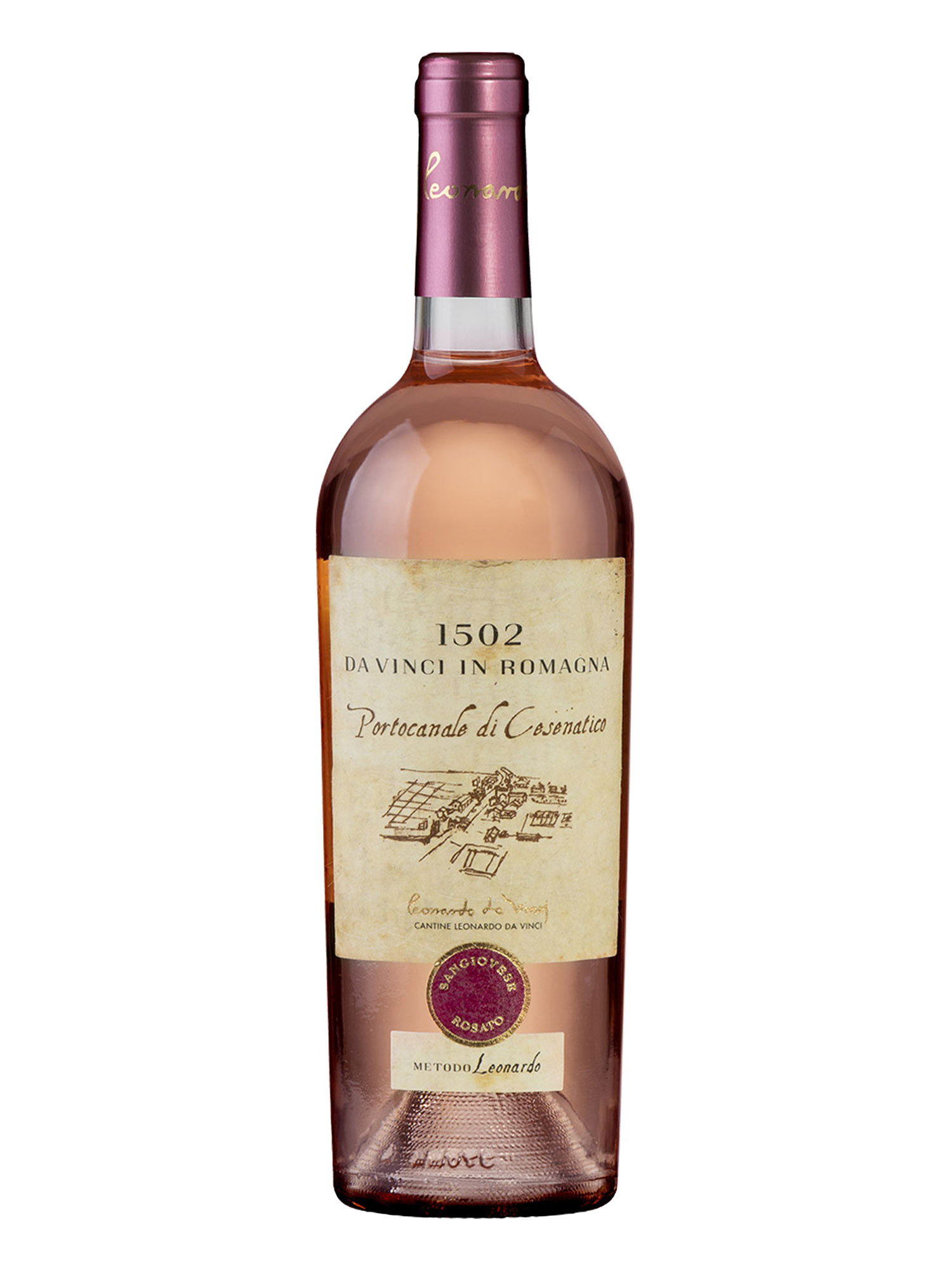 1502DaVinciInRomagnaRubiconeRosatoSangiovesePortocanaleDiCesenatico